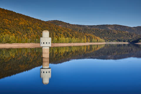 Gemeinde Frauenau Landkreis Regen Trinkwassertalsperre (Dirschl Johann) Deutschland REG